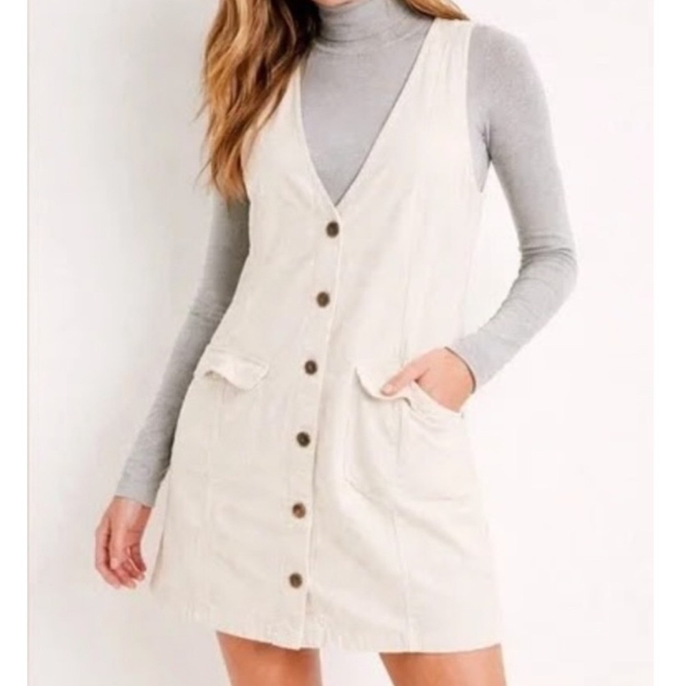 AE - Corduroy Pinafore Dress